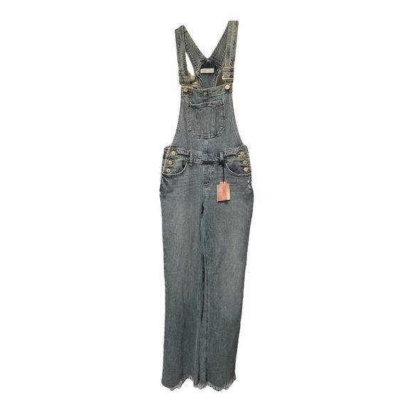 Happily Grey Flare Overall Size 3/26 NWT - Picture 1 of 9